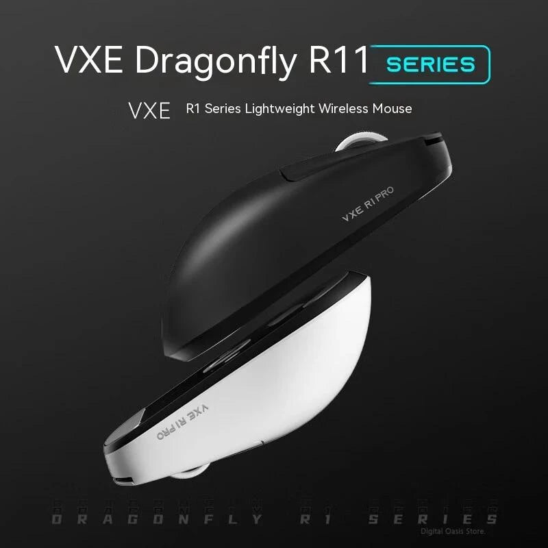 Dragonfly R1 Mouse Bluetooth Wireless R1 Se Pro Max Gamer Mouse Paw3395 Lightweight Pc Gaming Accessories Mice